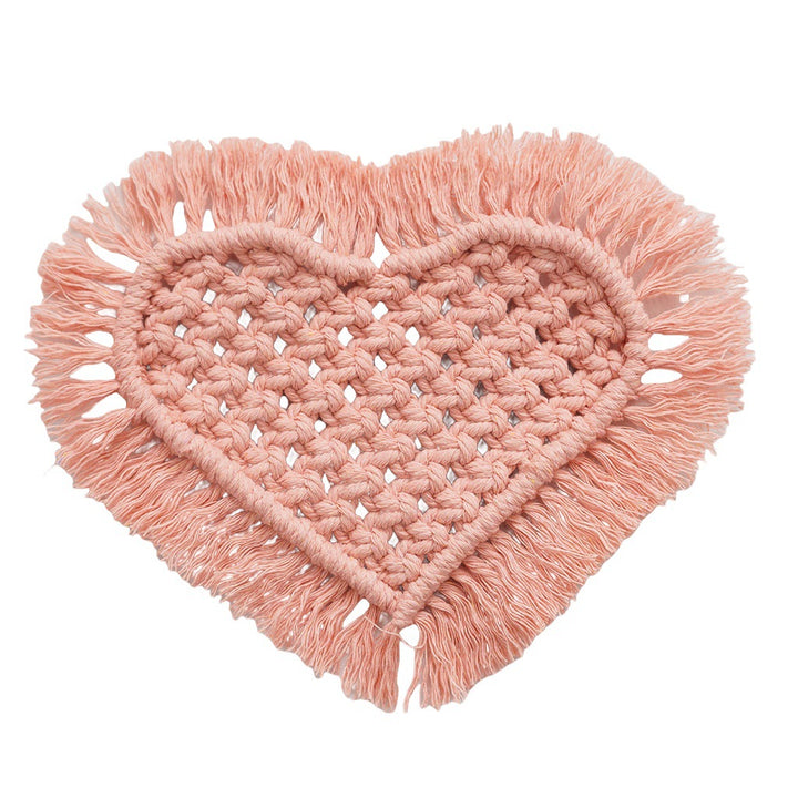 Decorative Macrame Heart Wall Hanging