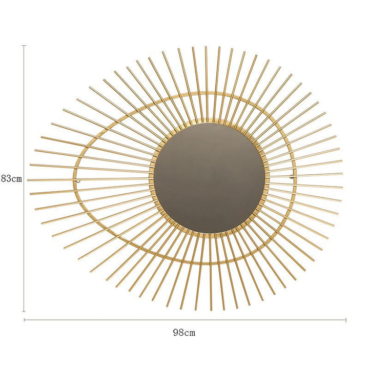 Sunburst Decorative Wall Mirror