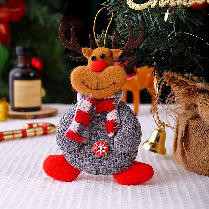 Decorative Christmas reindeer pendant