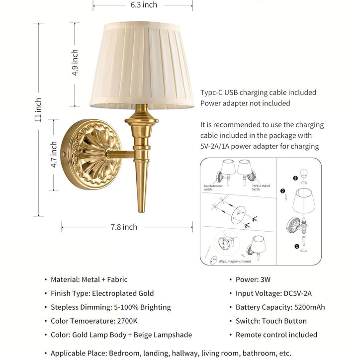 Adjustable Smart Wall Light