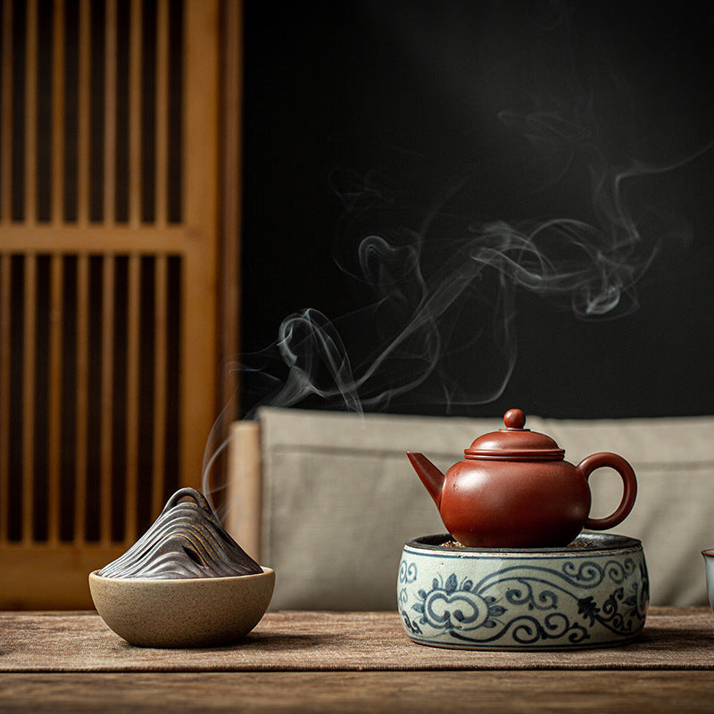 Mountain-Inspired Decorative Incense Holder