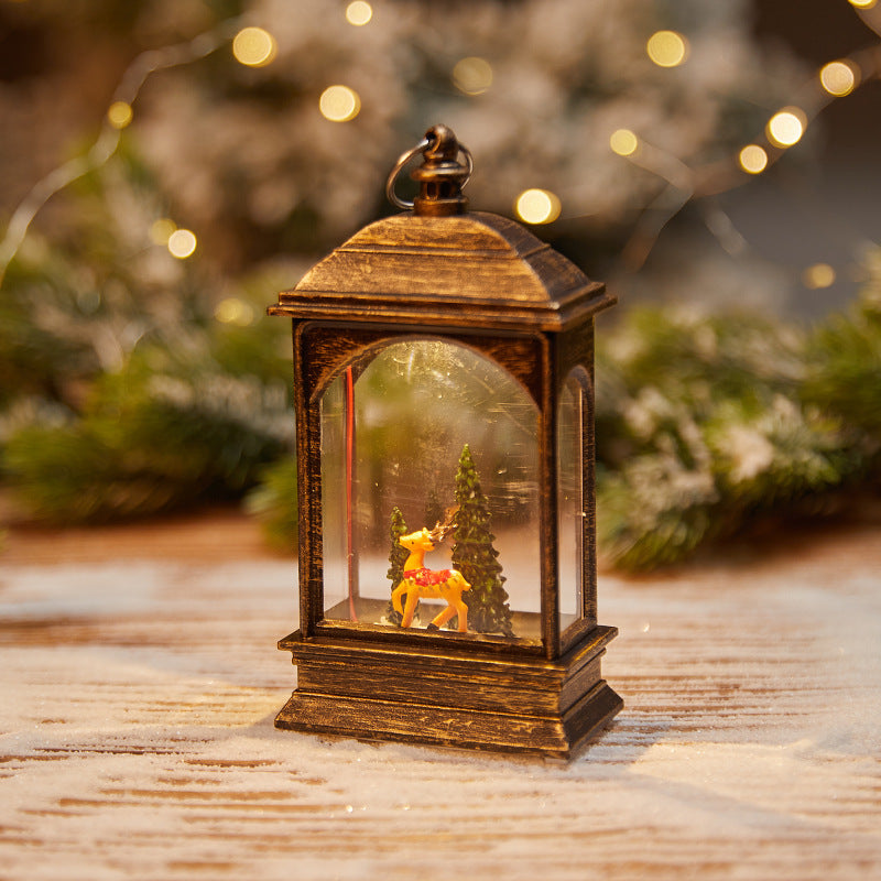 Decorative LED Christmas Lantern
