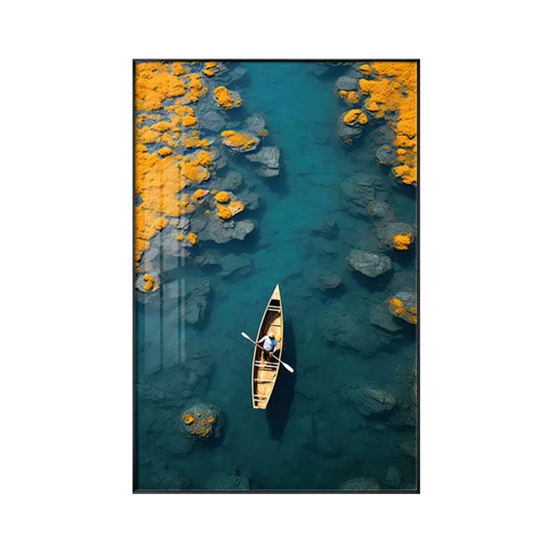 Coastal Ocean View Framed Artwork