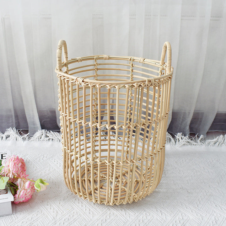 Decorative Wicker Storage Bin