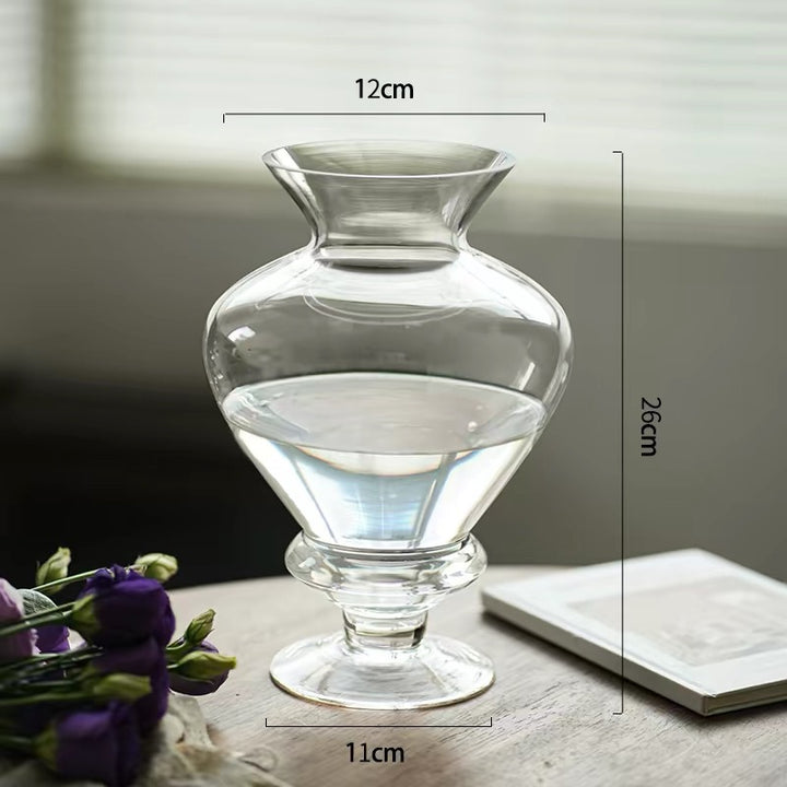 Vintage-inspired Stemmed Glass Goblet