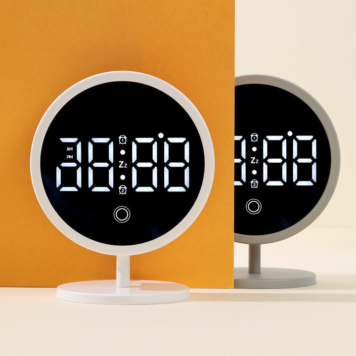 Digital bedside alarm clock with touch function