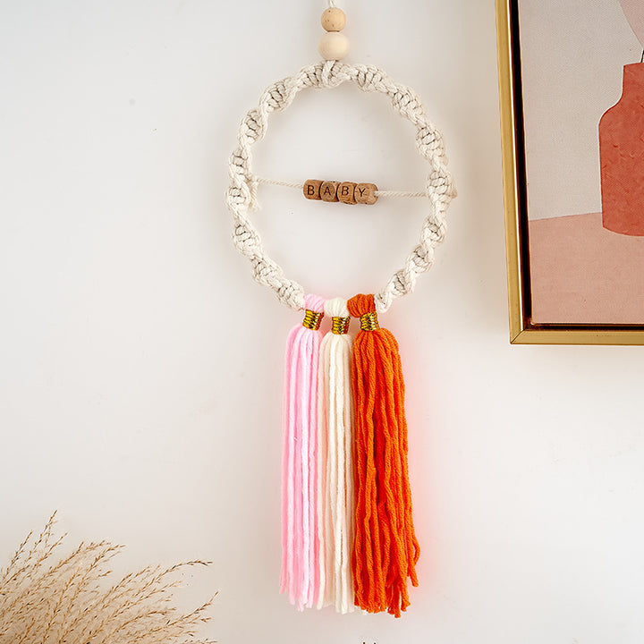Decorative Macrame Dreamcatcher Wall Hanging