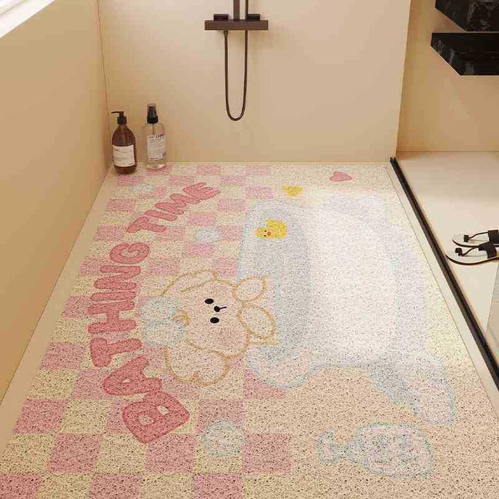 Cartoon Character Themed Bath Mat Avarnia