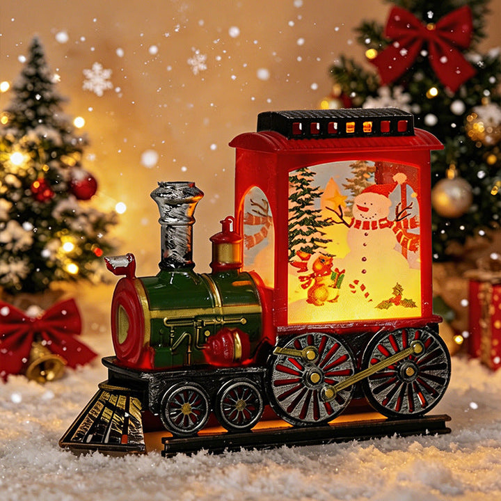 Christmas LED Pull Lantern