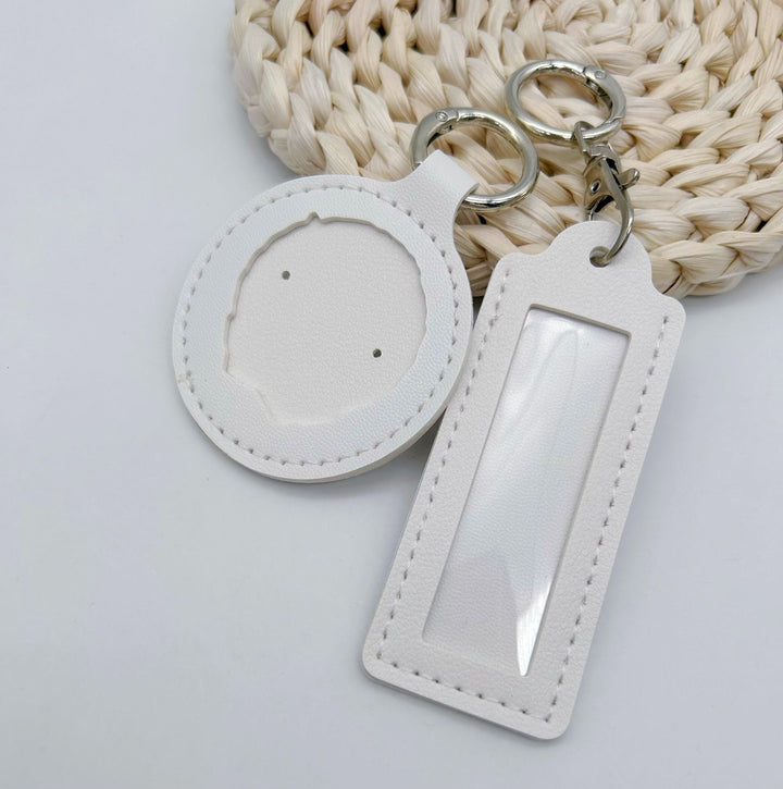 Personalized Leather Keychain