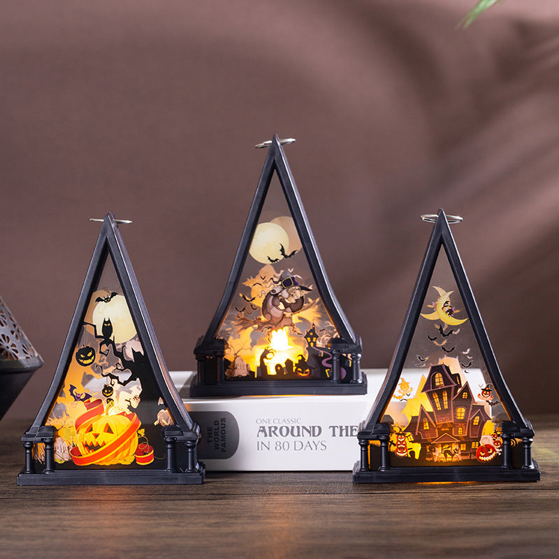 Creepy Halloween decoration lamp