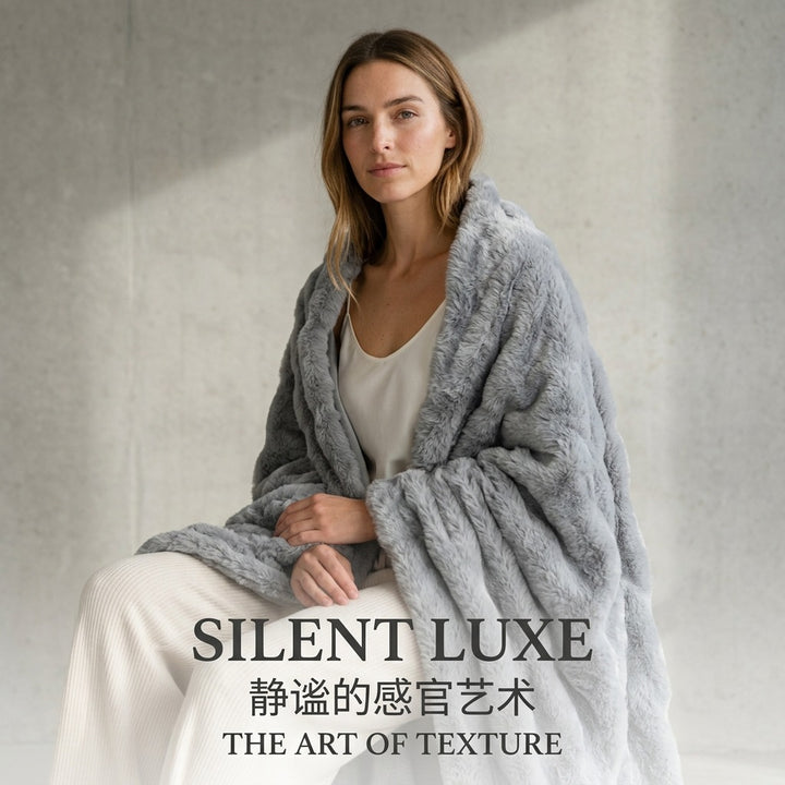 Luxurious Faux Fur Throw Blanket
