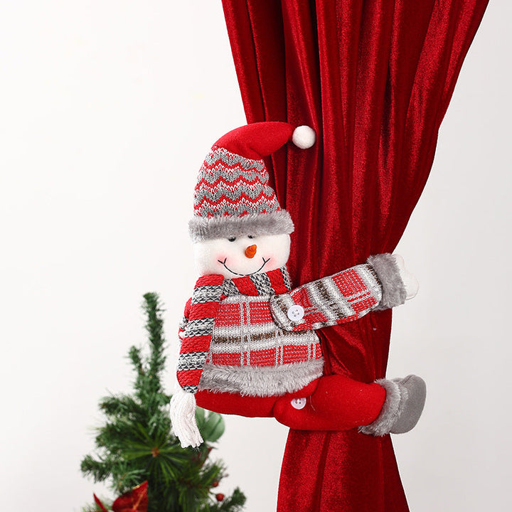 Santa Claus Curtain Holder