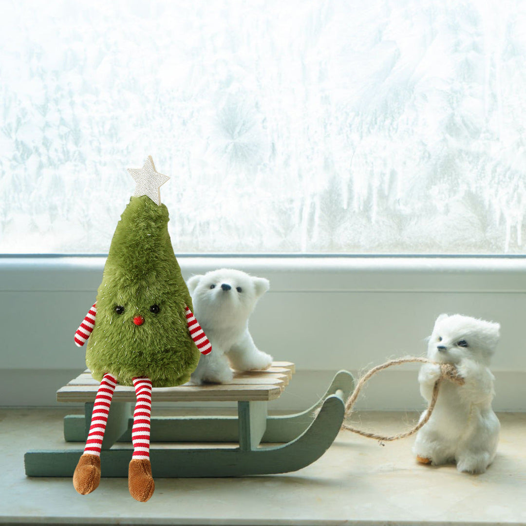 Cute Christmas Tree Plush Figure