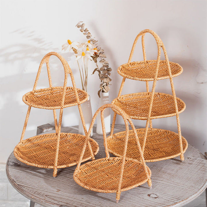 Handcrafted Wicker Storage Basket