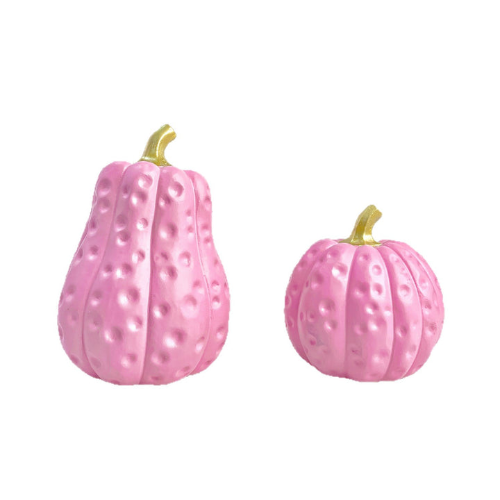 Decorative pumpkin sculptures
