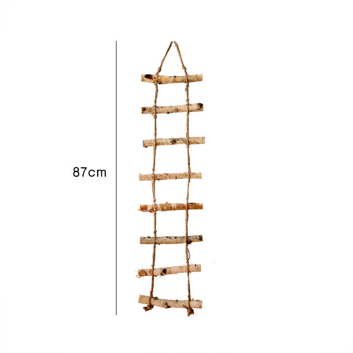 Rustic wall hanging made of natural wood
