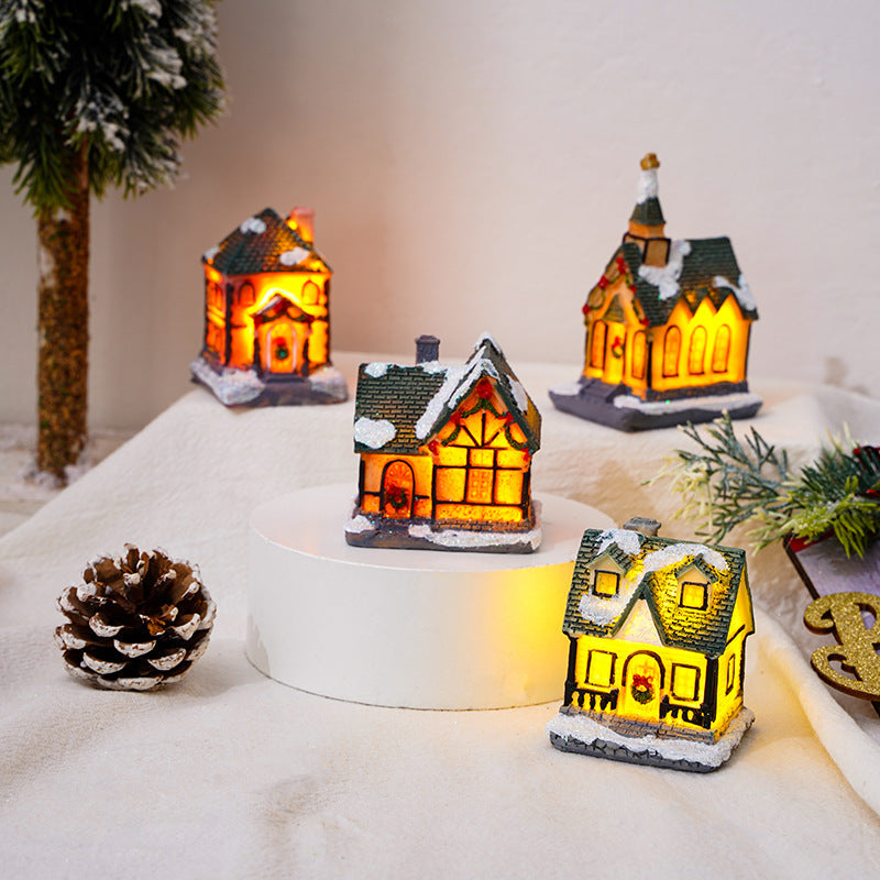 Illuminated Christmas decoration figure