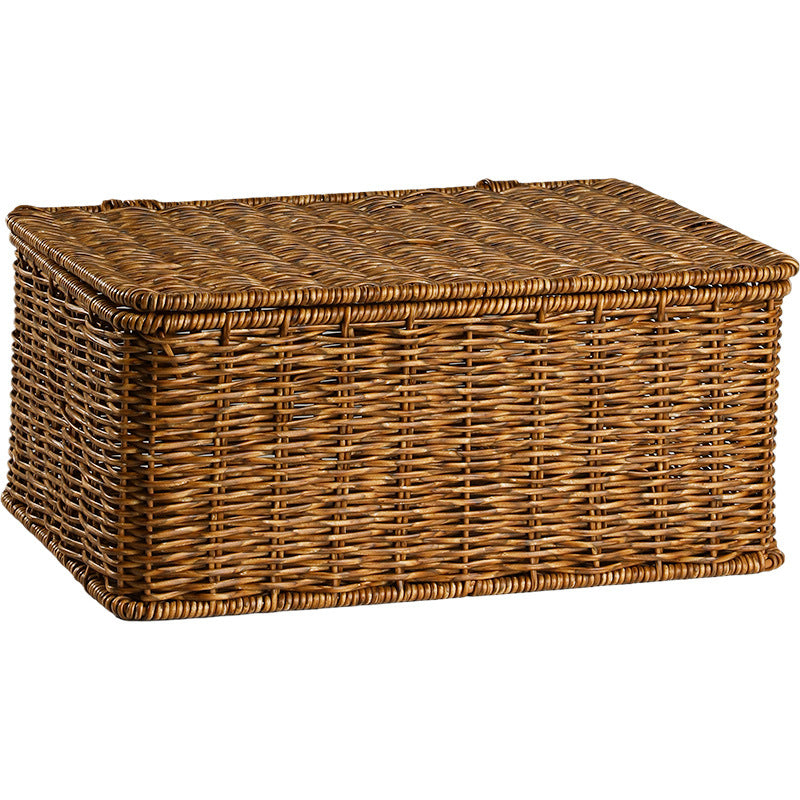 Handcrafted Basket Storage Chest