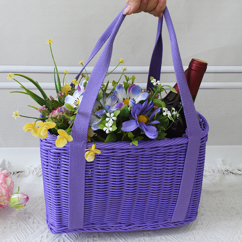 Stylish Woven Market Tote
