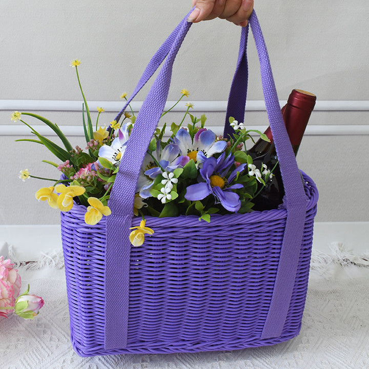 Stylish Woven Market Tote