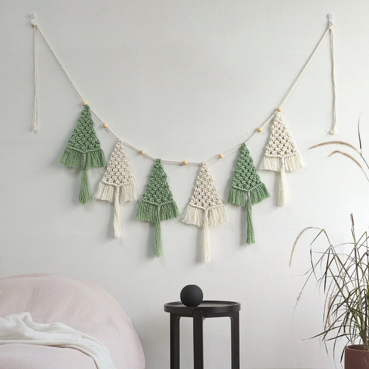 Festive Macrame Garland