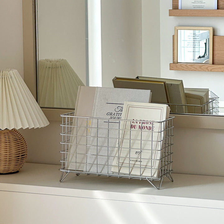Stylish Metal Wire Storage Basket