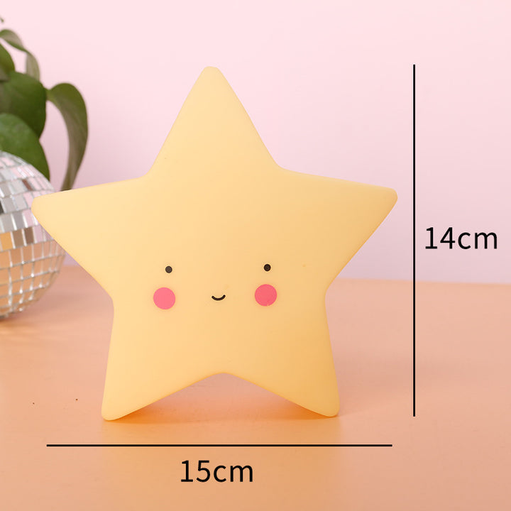 Silicone Soft-Touch LED Unicorn Night Light Table Lamp