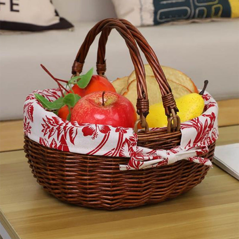 Decorative Rattan Basket