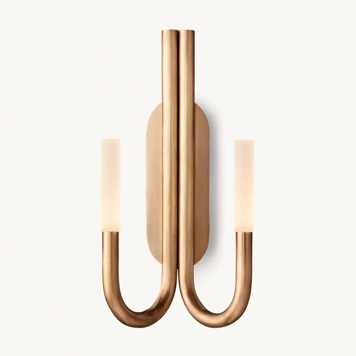 Modern double-arm wall lamp