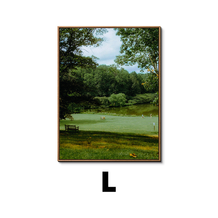 Framed Botanical Window Artwork