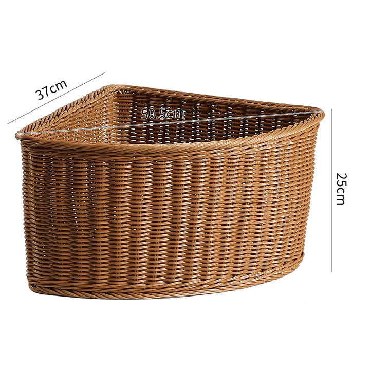 Corner Woven Storage Basket