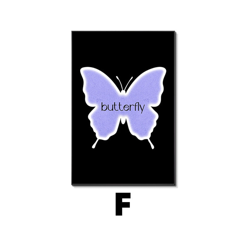 Butterfly-Themed Wall Art Print