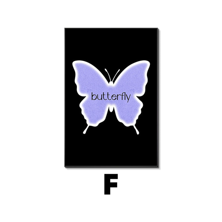Butterfly-Themed Wall Art Print