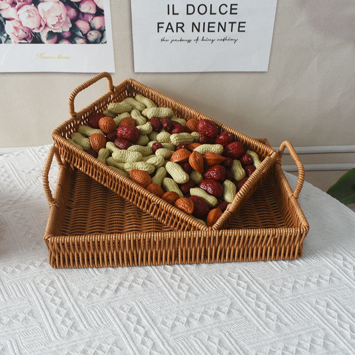 Woven Serving Tray