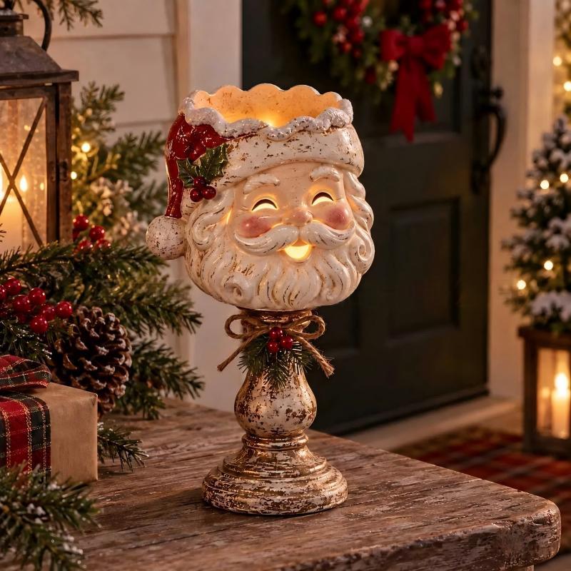 Decorative nutcracker table lamp