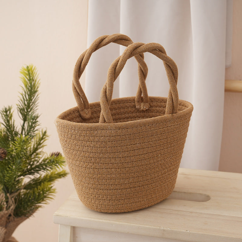 Handmade wicker bag