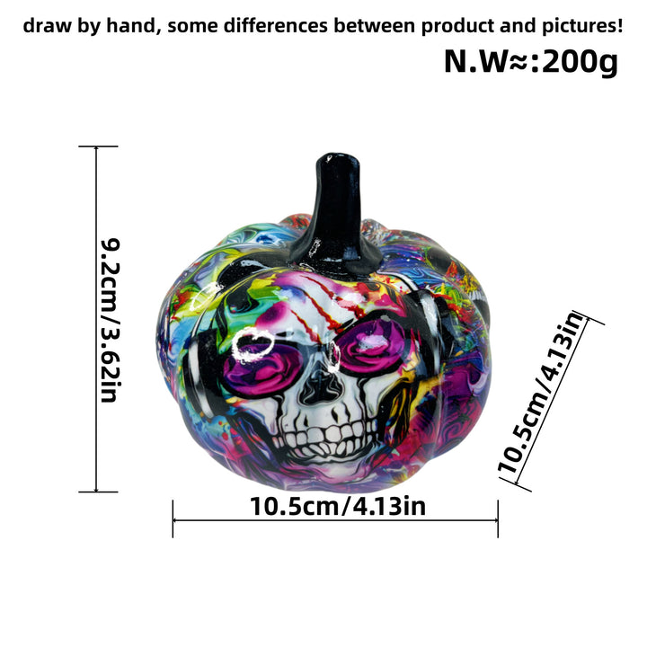 Decorative pumpkin figure