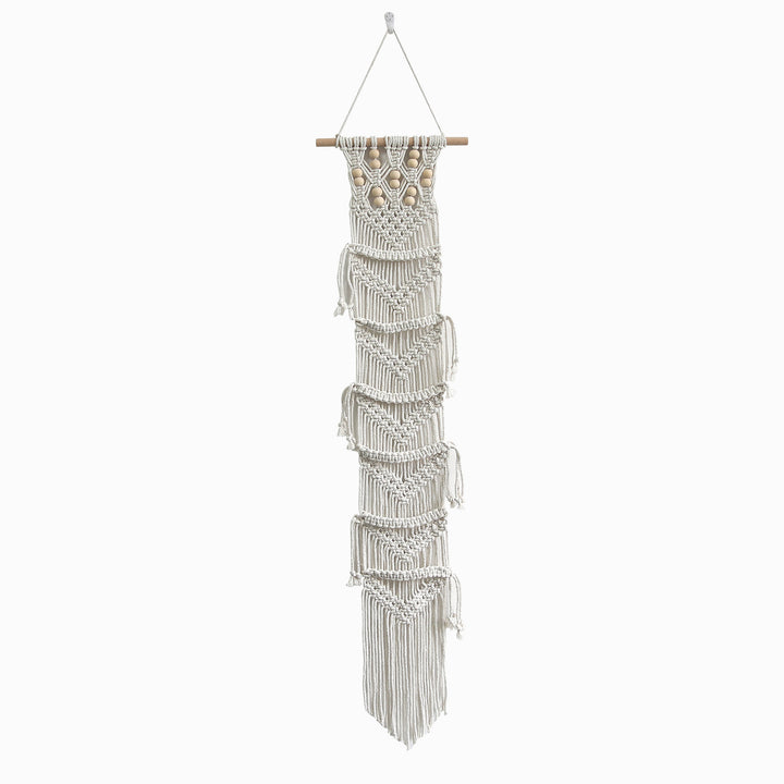 Macramé Wall Hanging with Intricate Pattern