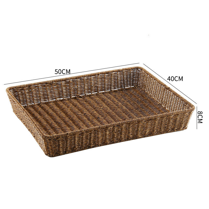 Natural Woven Storage Tray