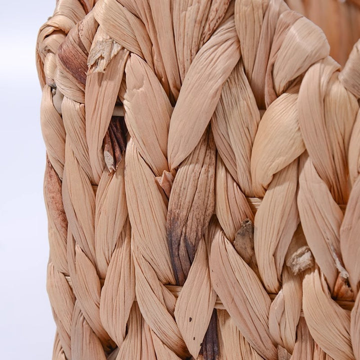 Decorative Storage Basket Made of Woven Natural Material