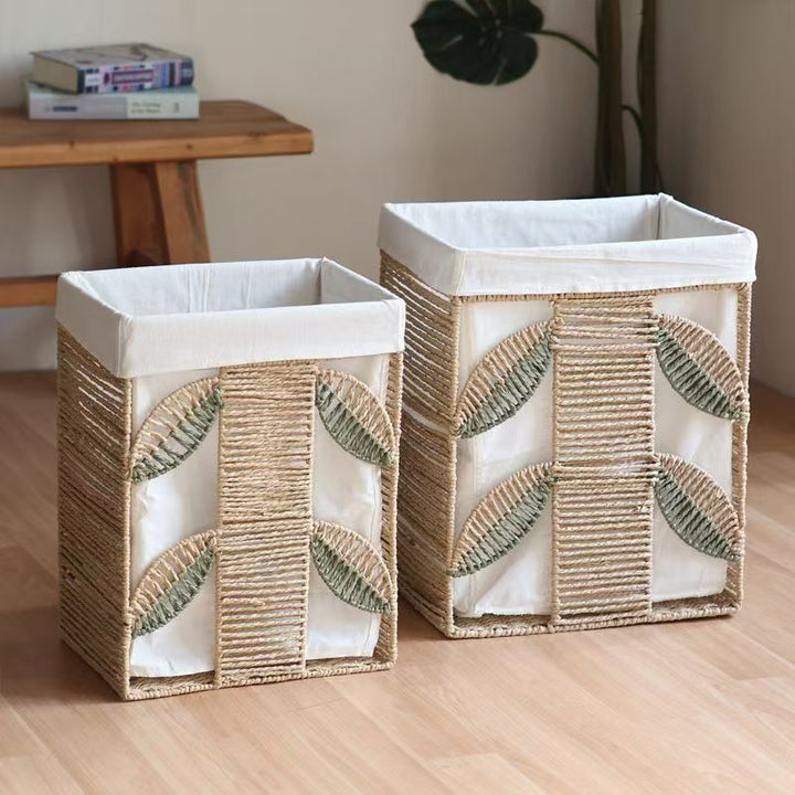 Decorative laundry basket