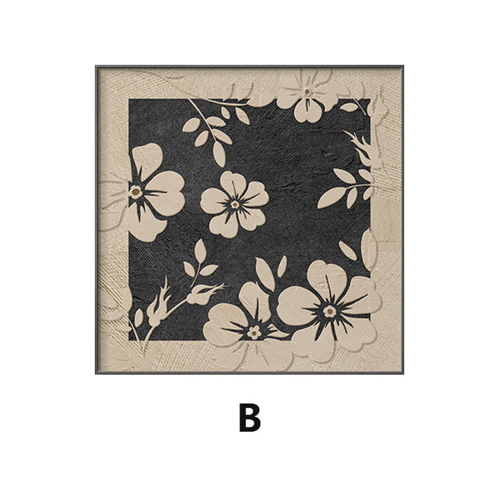Abstract Line Art Framed Wall Decor