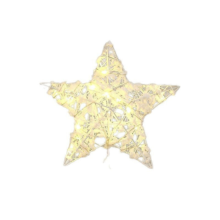 Christmas tree topper with LED lighting