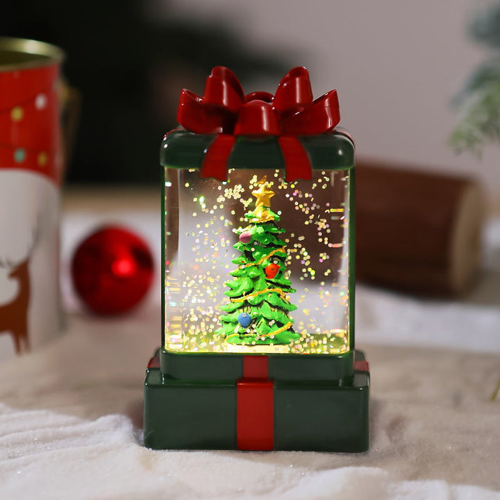 Musical snow globe Christmas decoration