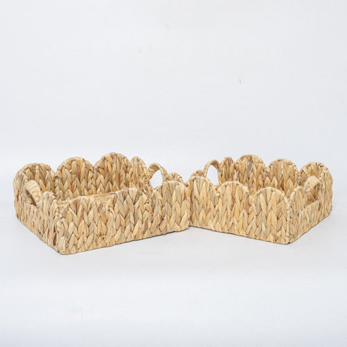 Handcrafted Natural Woven Storage Bin