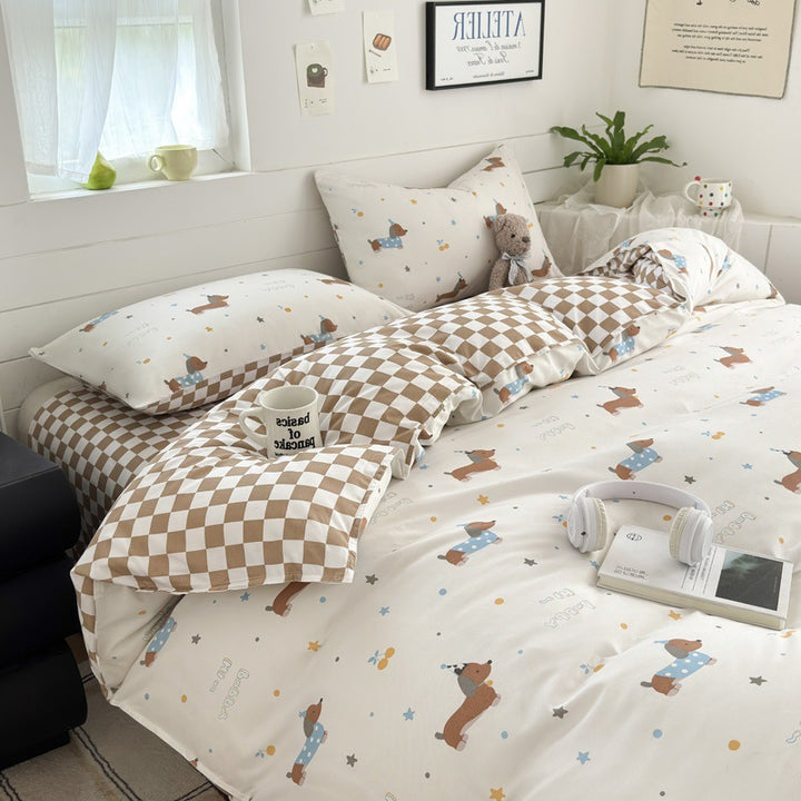 Playful Animal-Themed Bed Linen Set