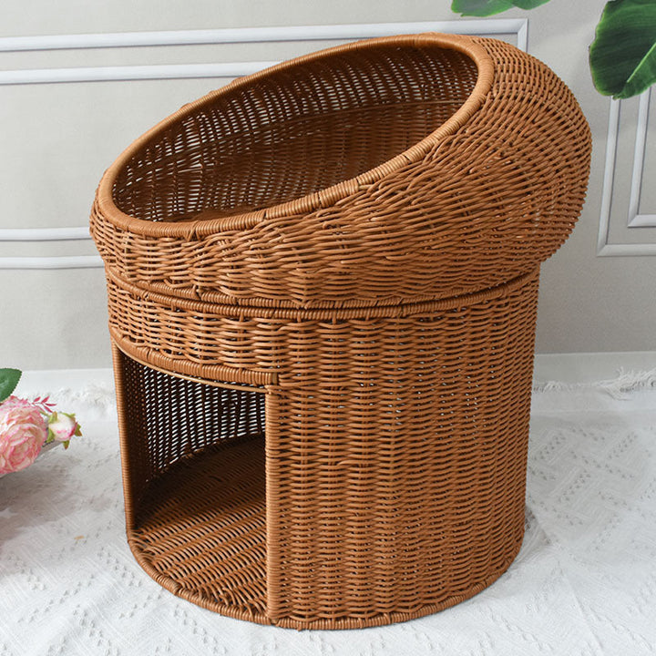 Decorative Woven Stool