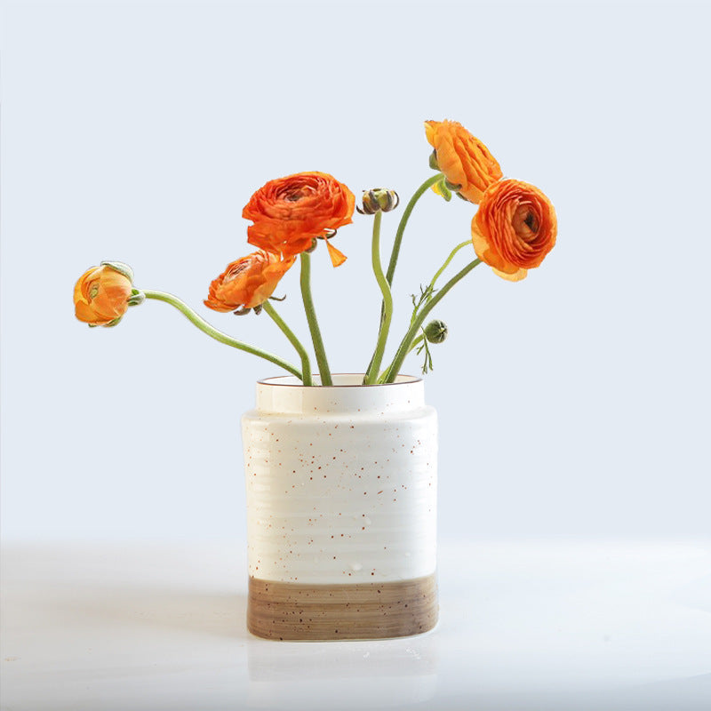 Decorative ceramic container