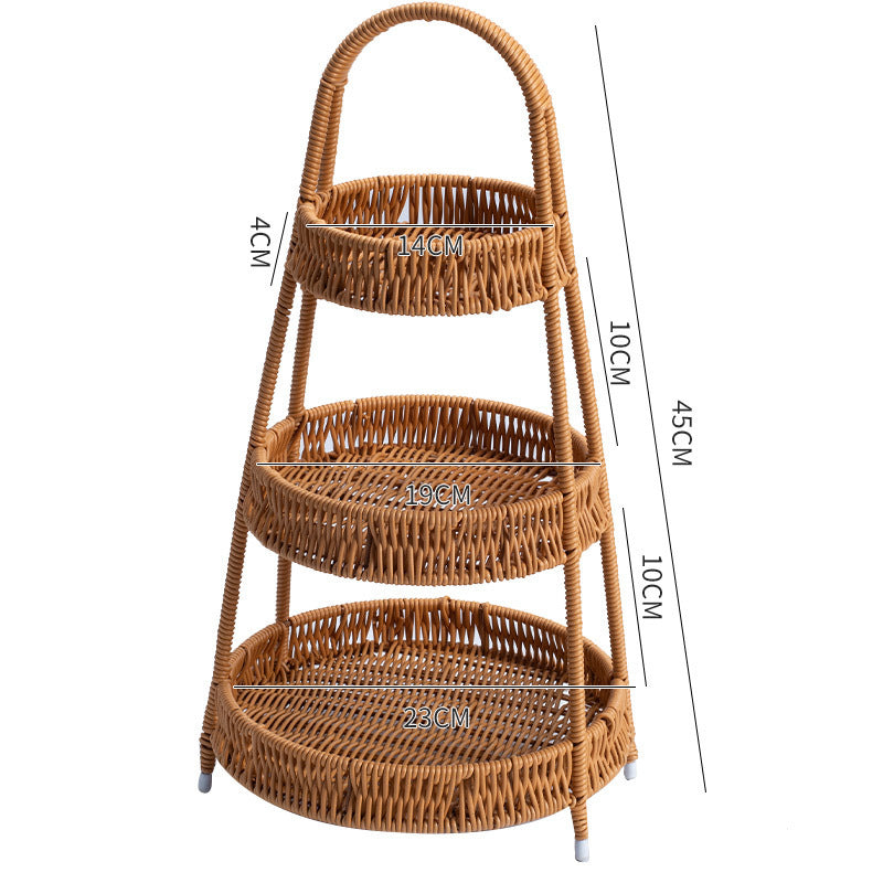 Handcrafted Wicker Storage Basket